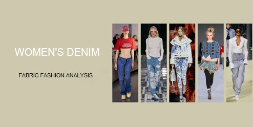 Fashion analysis of women's denim
